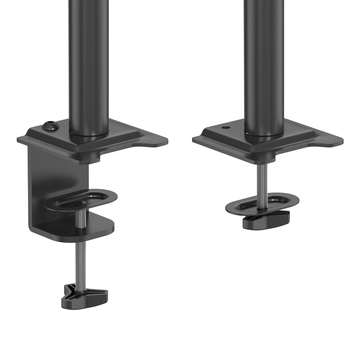 Desk mount with screw clamp of the Ergomount M1 monitor mount in black by hjh OFFICE