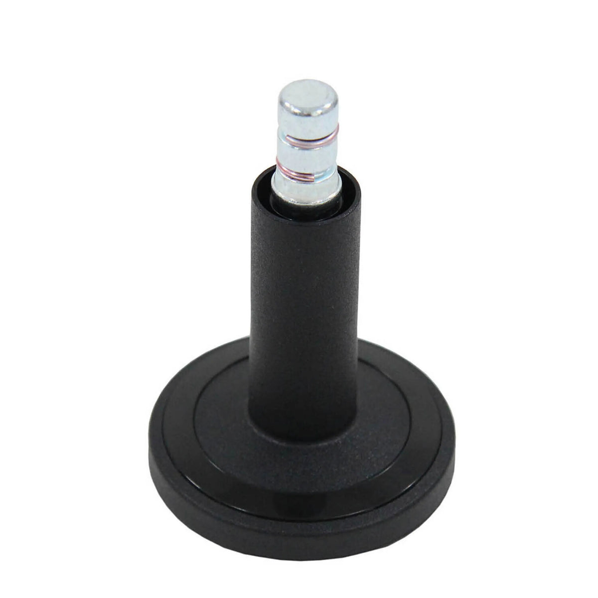 Black chair glide STATO-M for hard floors with 11 mm metal pin by hjh OFFICE