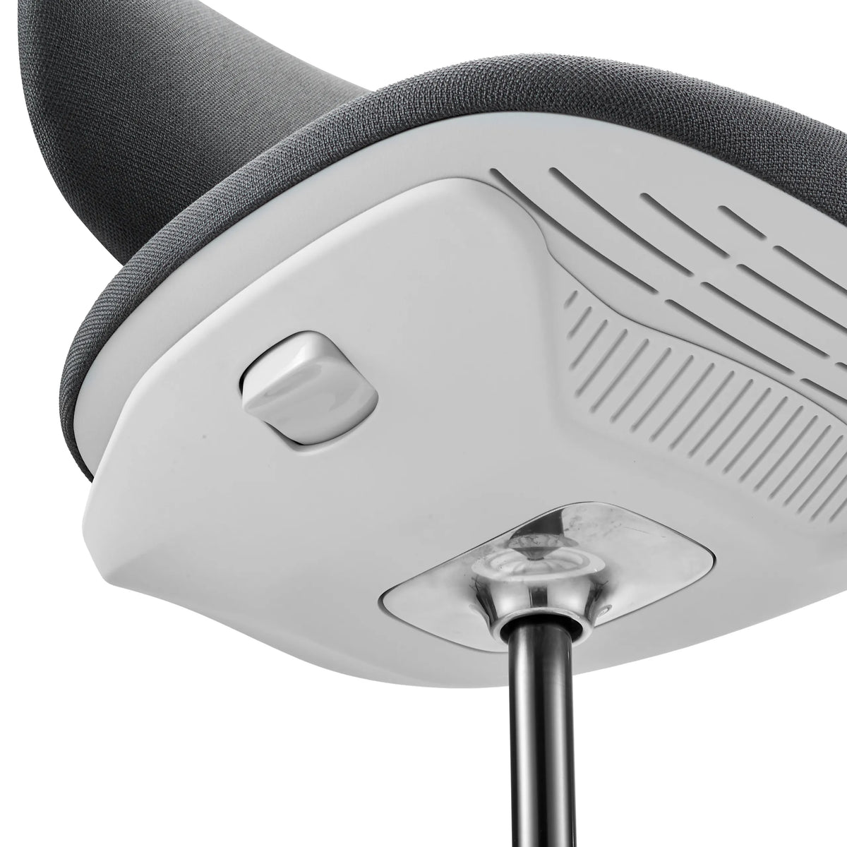 Underside of the seat with lever and gas spring of the Work Chair WORK MF2 W by hjh OFFICE