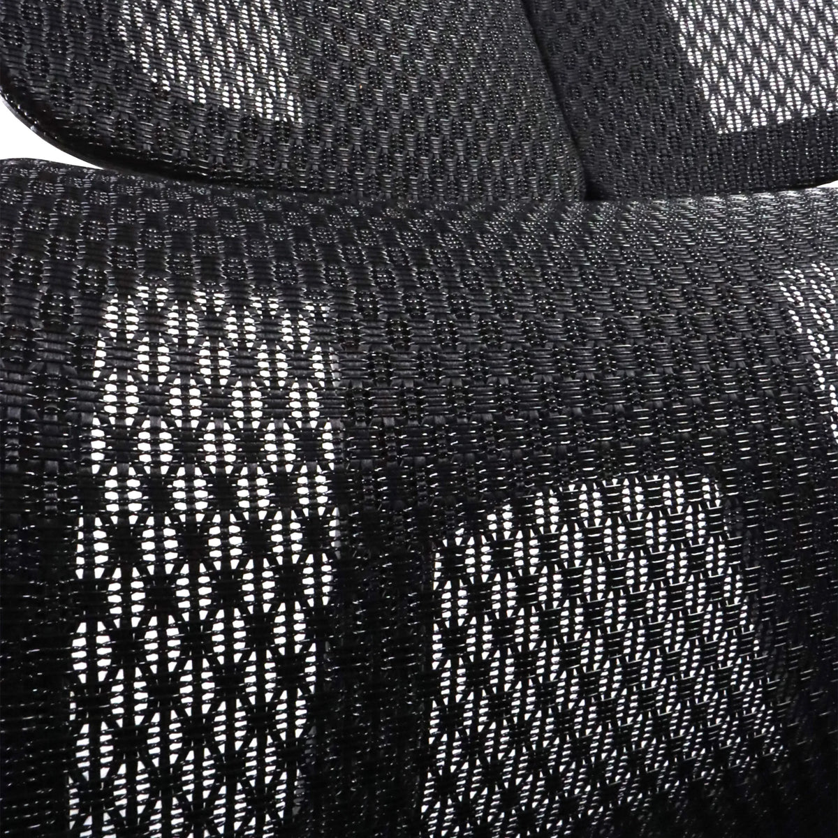Black nylon mesh fabric of the Professional Office Chair Ergo U2 Pro3 by hjh OFFICE