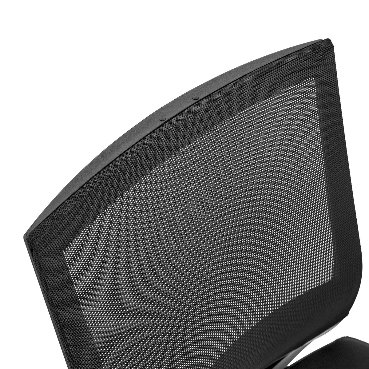 Black mesh backrest of the Professional Office Chair PORTO PRO by hjh OFFICE