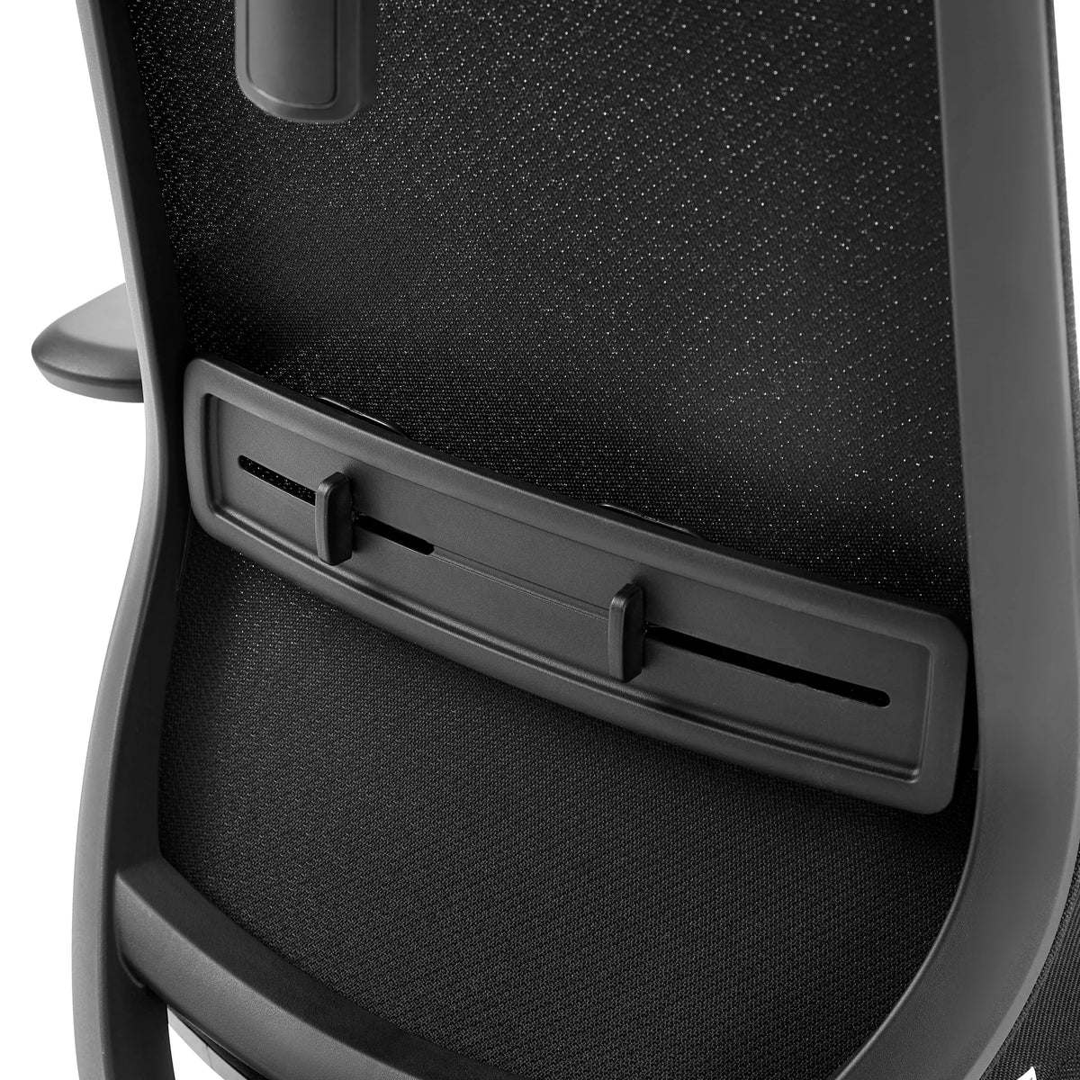 Black storage holder on the backrest of the Professional Office Chair Profondo F by hjh OFFICE