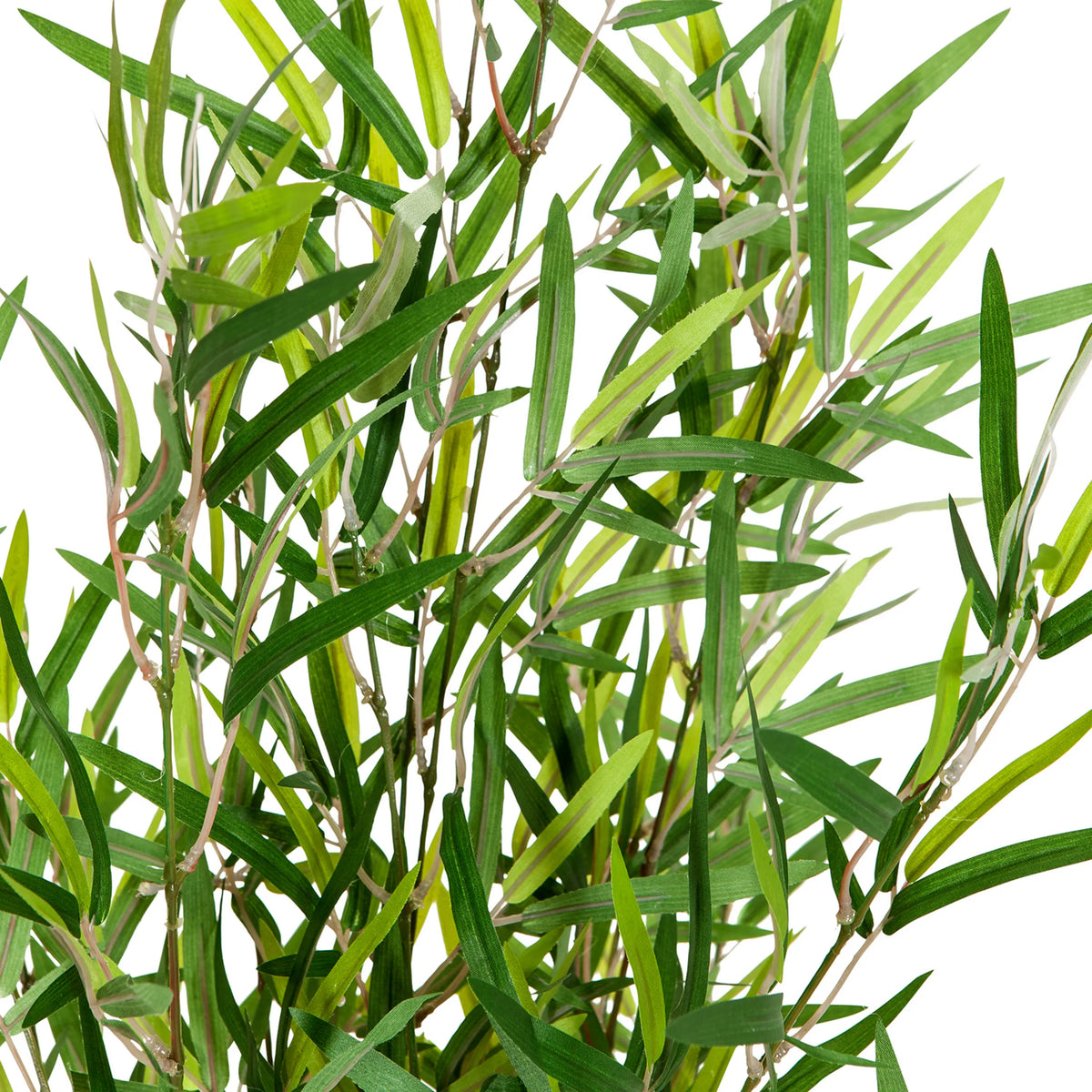 Green leaves of the Artificial plant MINI BAMBUS by hjh OFFICE