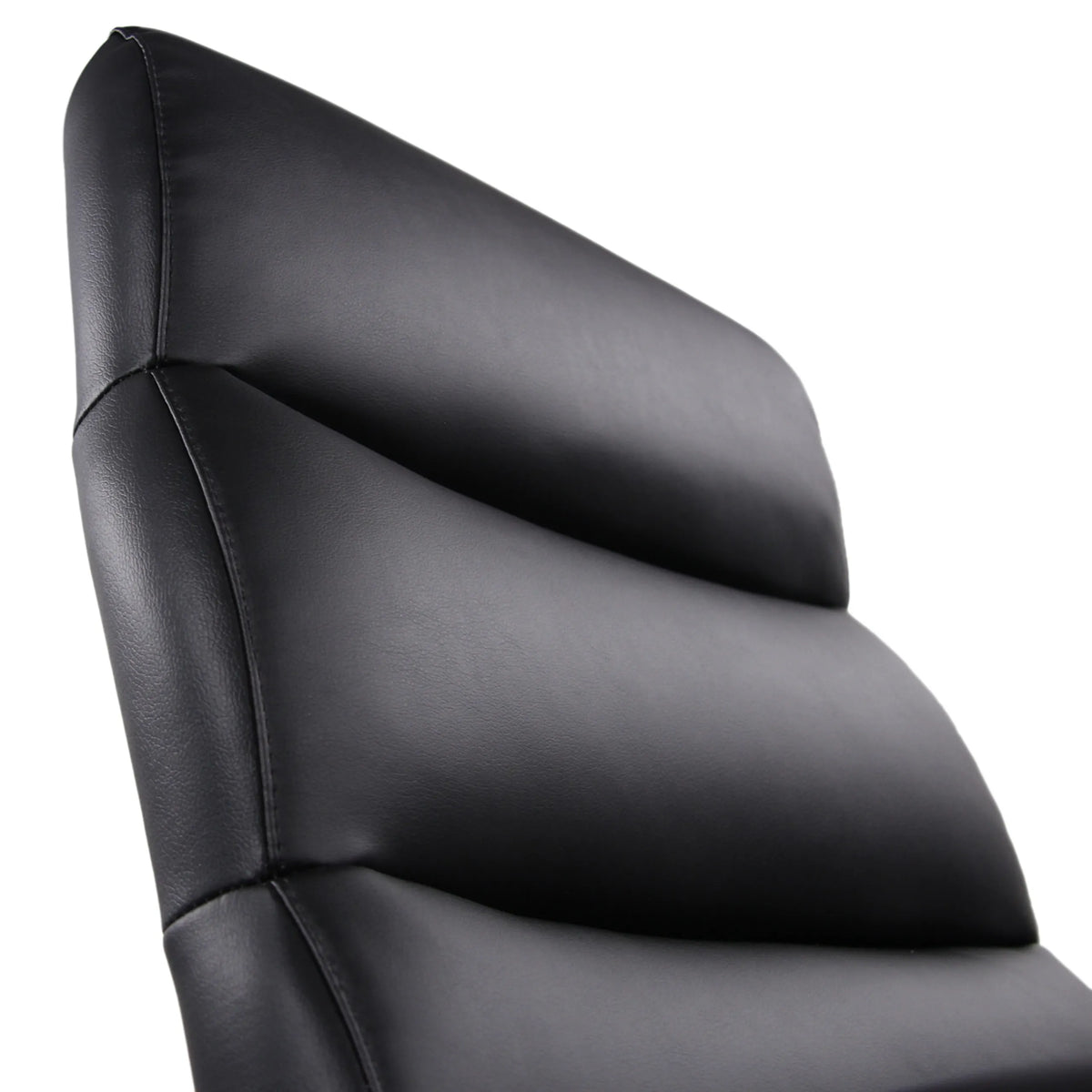 Quilted black backrest of the Professional Executive Chair FUTURA 100 by hjh OFFICE