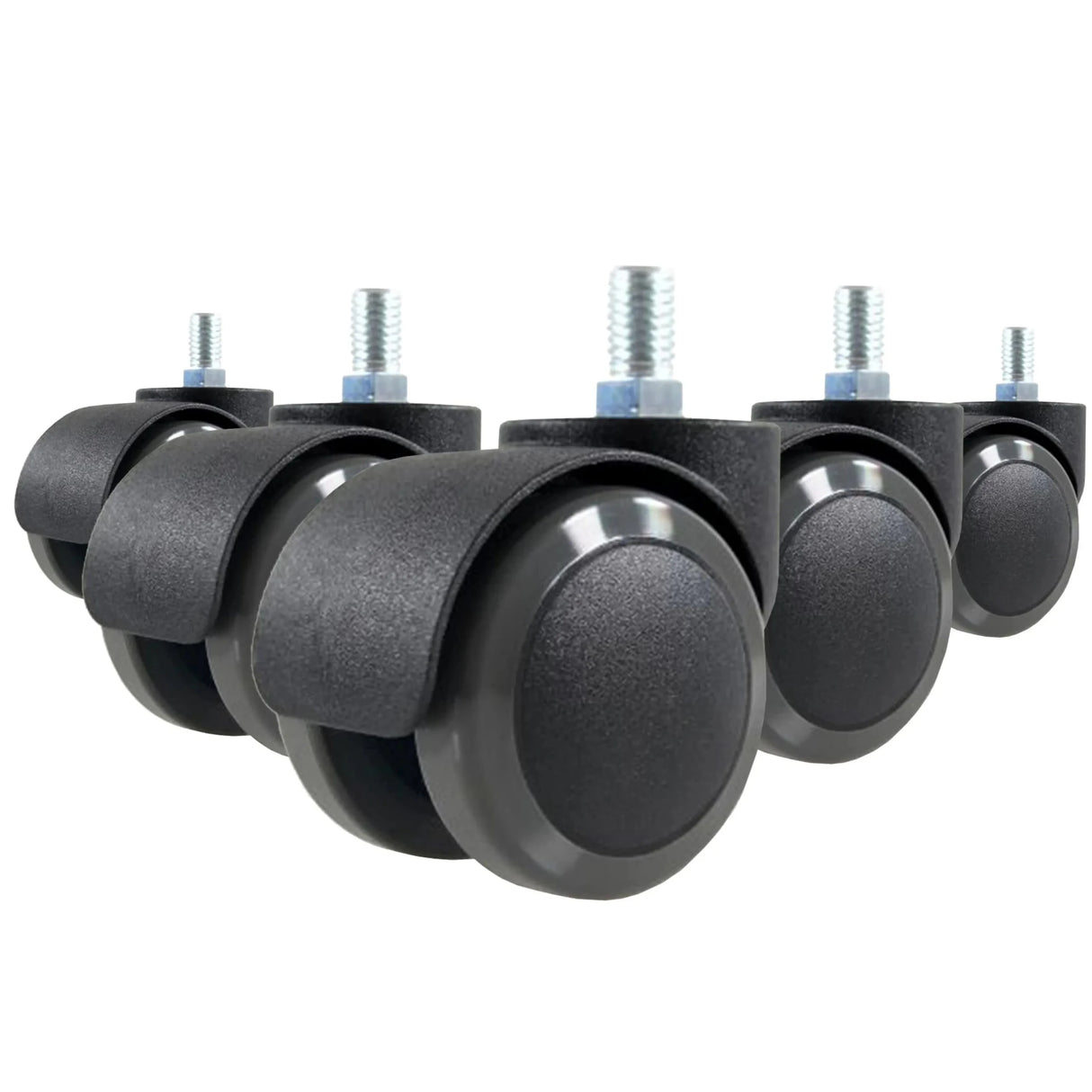 5x ROLO M10/50mm Hard floors - Castors