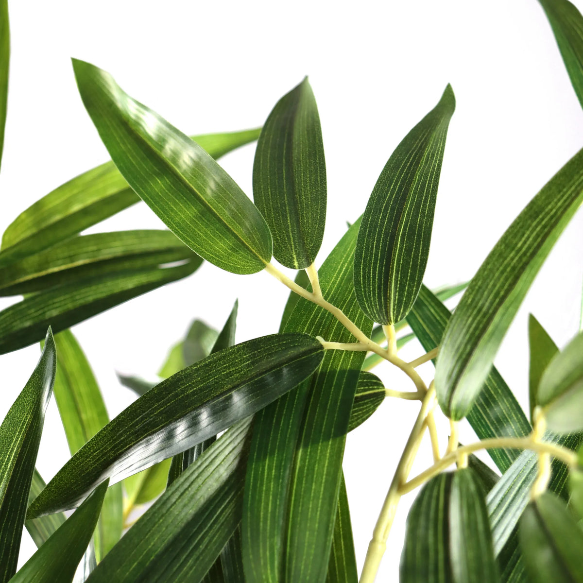 Green leaves of the Artificial plant BAMBUS II by hjh OFFICE