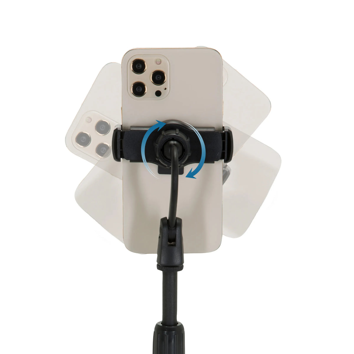 360-degree rotation mechanism of the Mobile phone & tablet holder FLEXMOBI II by hjh OFFICE