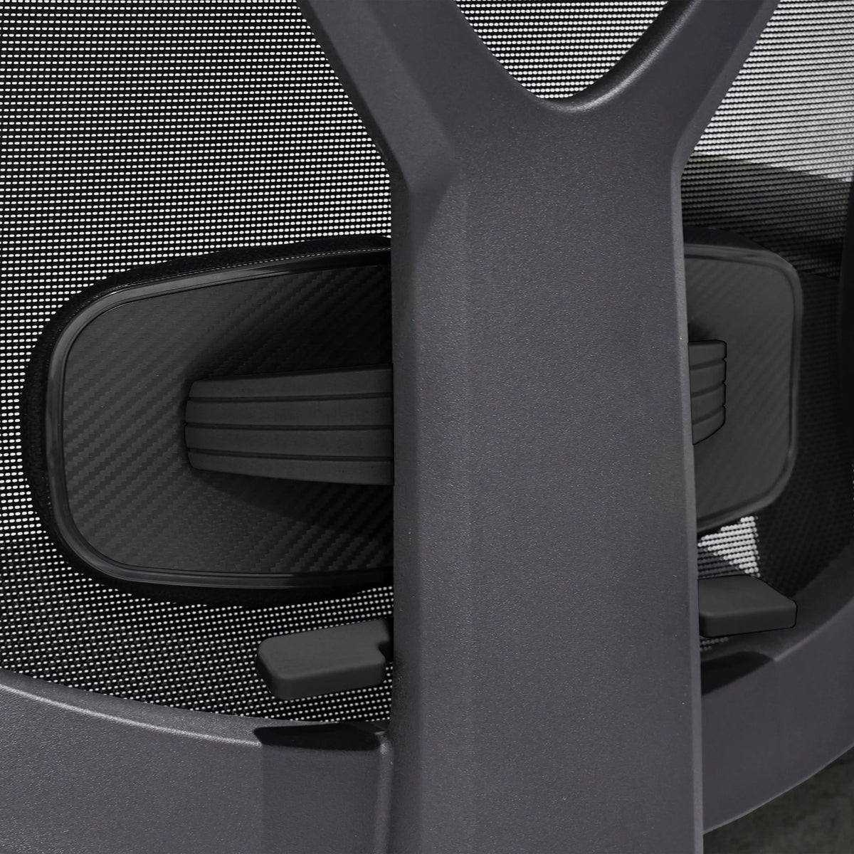 Adjustment lever and mechanism of the Professional Office Chair Mirou in black by hjh OFFICE