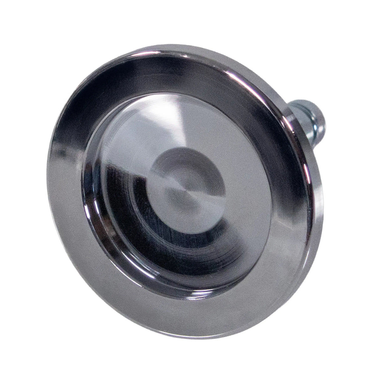 Silver chair glide STAND C for carpets with 11 mm diameter by hjh OFFICE