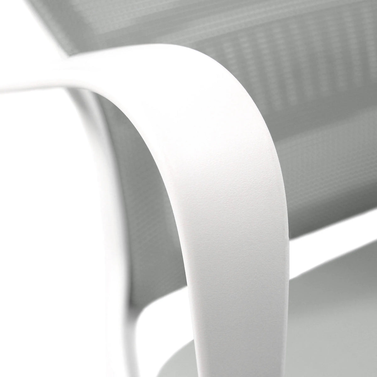White armrest of the Home Office Chair ESTRIA by hjh OFFICE