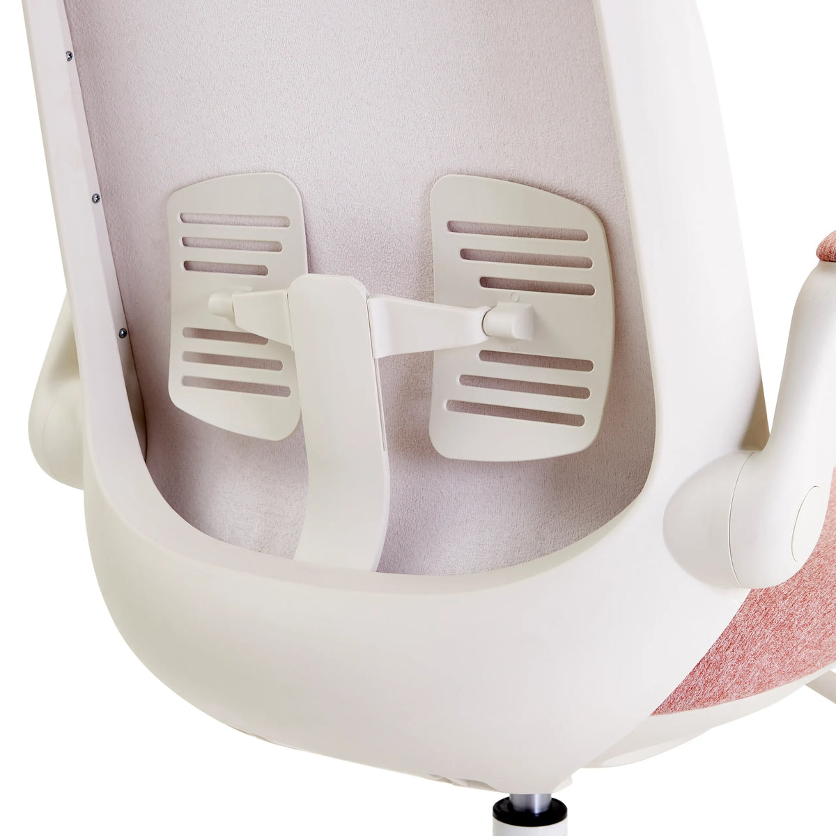 Adjustable lumbar support of the Swivel Chair – Children Swivelo in pink by hjh OFFICE