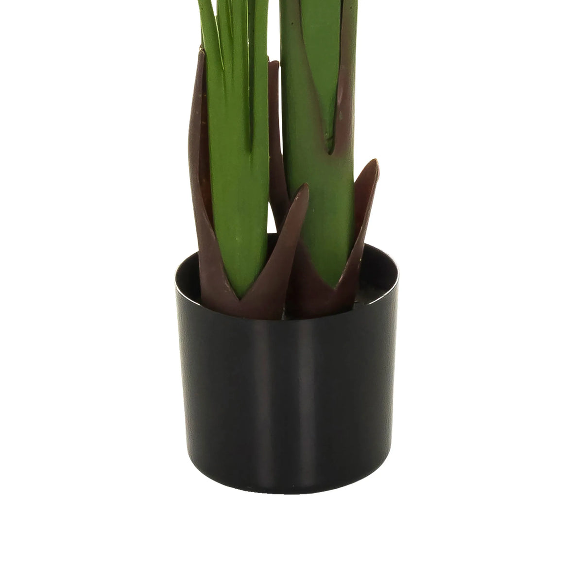 Lower part with black plant pot of the Artificial plant BANANE by hjh OFFICE
