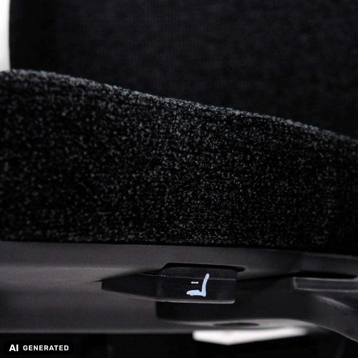Adjustment lever under the seat of the Professional Office Chair PORTO MAX HIGH I by hjh OFFICE (AI-generated image)