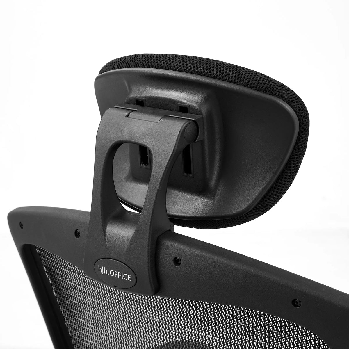 Height-adjustable headrest with mesh cover of the High End Office Chair VENUS BASE by hjh OFFICE