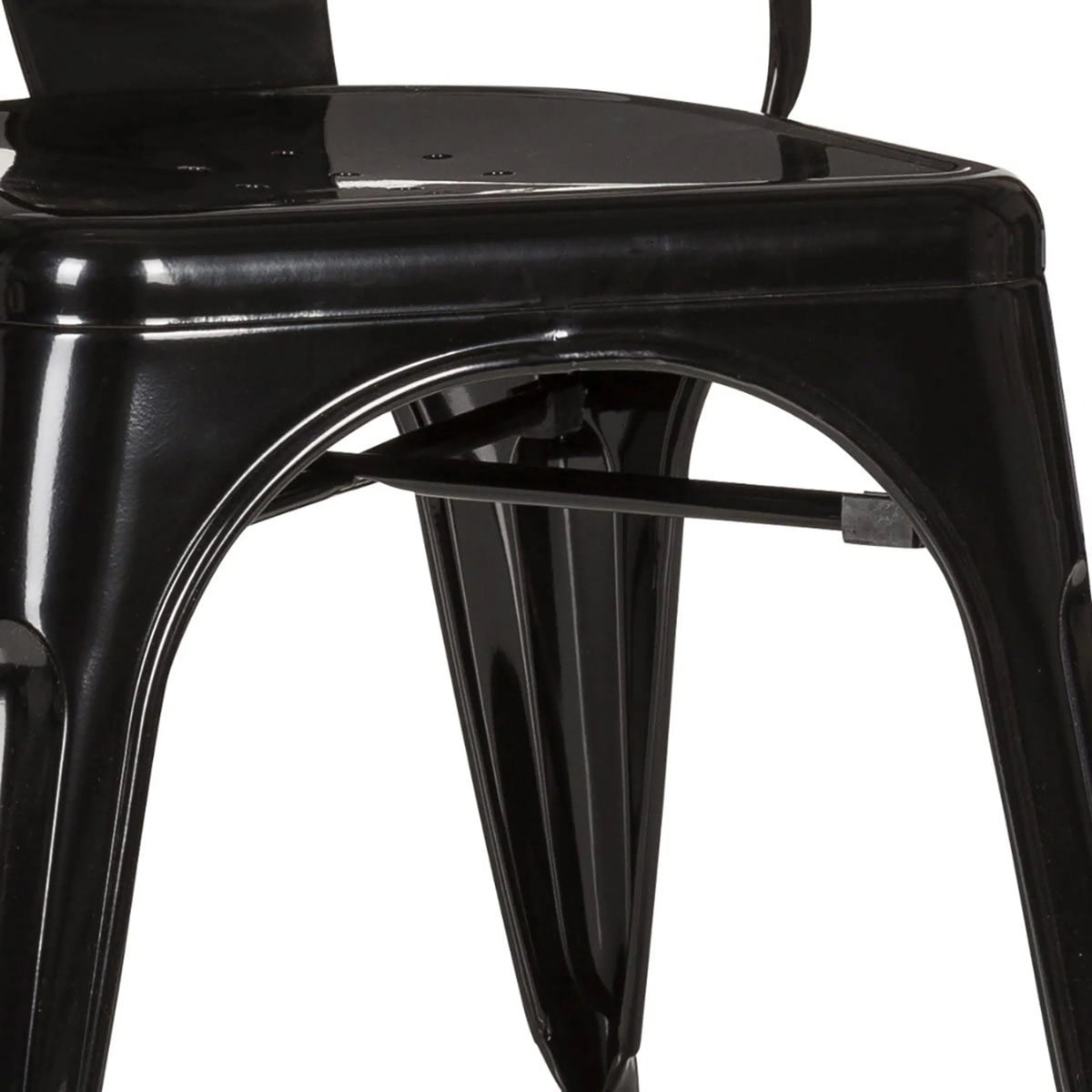 Understructure with bracing of the Bistro chair VANTAGGIO COMFORT in black by hjh OFFICE