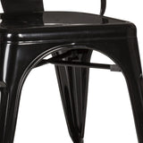 Understructure with bracing of the Bistro chair VANTAGGIO COMFORT in black by hjh OFFICE