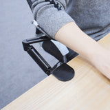Black RELEX RT1 Armrest for an office chair with a joint mechanism by hjh OFFICE