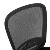 Schwarze Netzrückenlehne des Profi-Bürostuhls Air Port 2 von MyBuero
