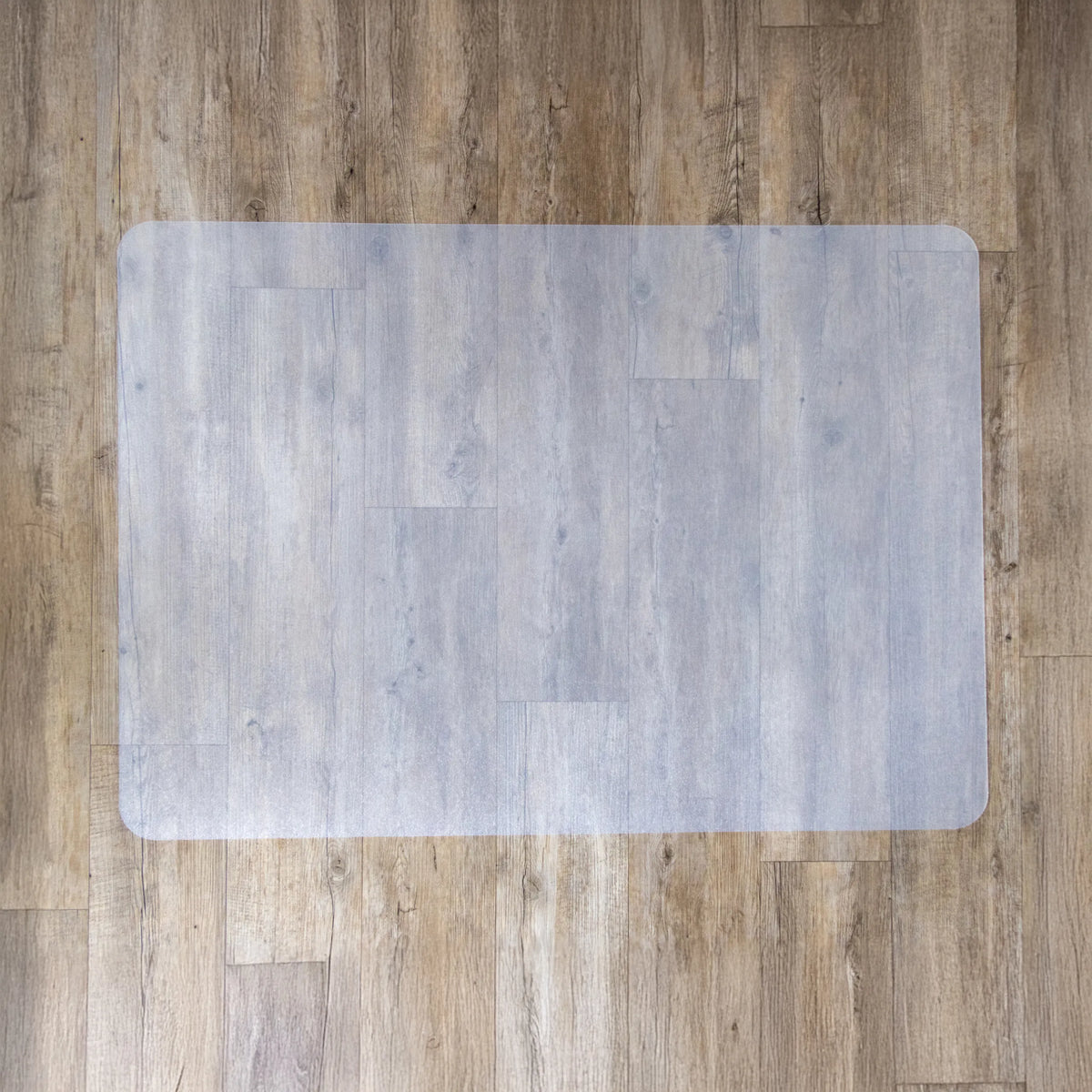 Milk white Office Mat FORTIFLEX for hard floors, 120 x 90 cm by hjh OFFICE