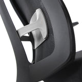 Backrest mechanism of the Professional Office Chair KODIAK in black by hjh OFFICE