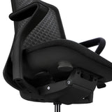 Underside of the seat and armrest of the High End Office Chair VERVIO by hjh OFFICE