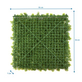 Dimensional drawing of the Plant mat LEAFLUXE 3 with 55 × 55 cm by hjh LIVING