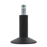 Black chair glide 5 x STAND Nr. 12 with 11 mm pin for all floors by hjh OFFICE