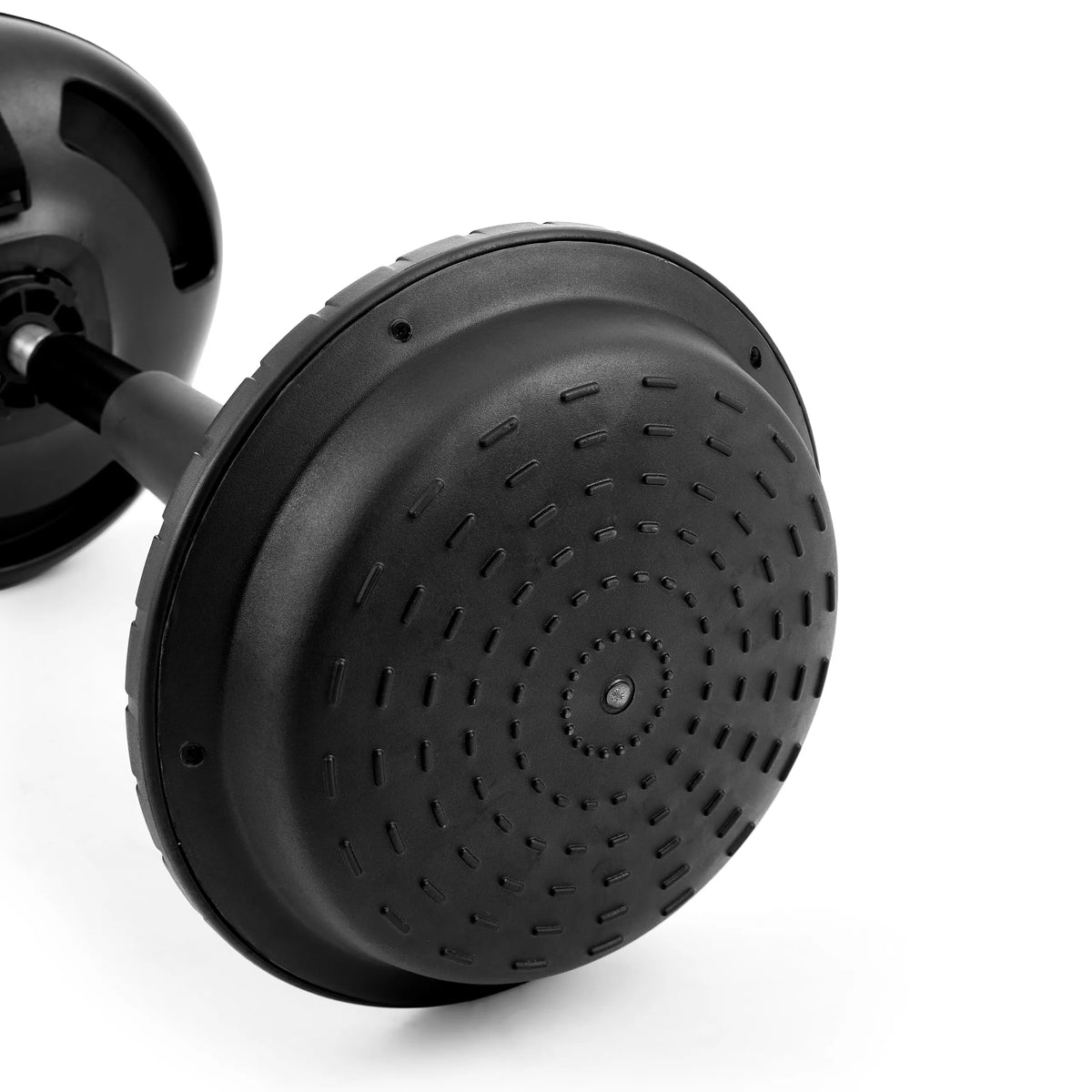Structured rubber foot plate of the Balance Sit Ergo standing aid in black by hjh OFFICE