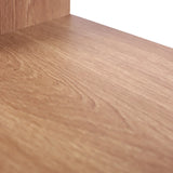 Oak effect wood surface of the Kalag Eco shelf by hjh LIVING
