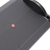 Targeted surface structure with red button of the Footrest PODI I by hjh OFFICE
