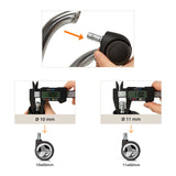 Measuring instructions for the stem width of the 5x ROLO GAME No-Noise 11mm/60mm Castors in 10 mm and 11 mm by hjh OFFICE