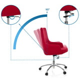 Rotation mechanism with 90 degree rotation and height adjustment of the Home Office Chair SHAKE 100 by hjh OFFICE