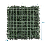 Dimensional drawing of the Plant mat LEAFLUXE 1 60 × 60 cm by hjh LIVING