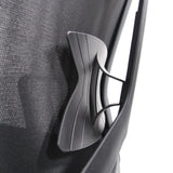 Adjustable lumbar support of the Home Office Chair ENCO by hjh OFFICE