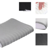 Grey Seat Cushion MEDISIT V with quilted surface and zip by hjh OFFICE