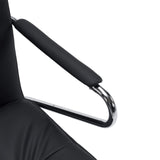 Armrest with black padding of the Rovento V cantilever chair by hjh OFFICE