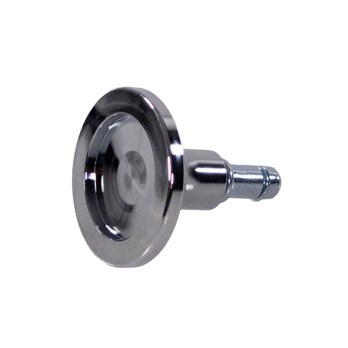 Silver chair glide for carpets with 11 mm diameter, model STAND C by hjh OFFICE