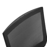 Black mesh backrest of the Professional Office Chair PORTO BASE by hjh OFFICE