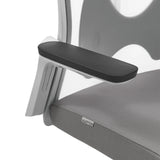 Adjustable armrest of the Professional Office Chair ARCEO W in grey by hjh OFFICE