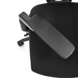 Black plastic armrest of the Ergo U2 Flex3 professional office chair by hjh OFFICE