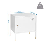 Dimensional drawing of the Office cabinet UMEO, 45 × 35 cm with a load capacity of 20 kg by hjh OFFICE