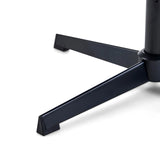 Black star base of the Lounge Chair Criss-Cross 20 by hjh LIVING