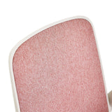 Pink fabric backrest cover of the Swivel Chair – Children Swivelo by hjh OFFICE