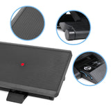 Ribbed surface and base of the Footrest PIEDINO STRIPE PRO by hjh OFFICE