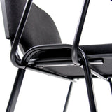 Black metal frame of the Four-legged chair TABLET XT 600 by hjh OFFICE