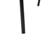 Black chair leg of the Lifea Flex upholstered chair by hjh LIVING