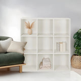 White Shelf BJORKE with nine open square compartments by hjh LIVING