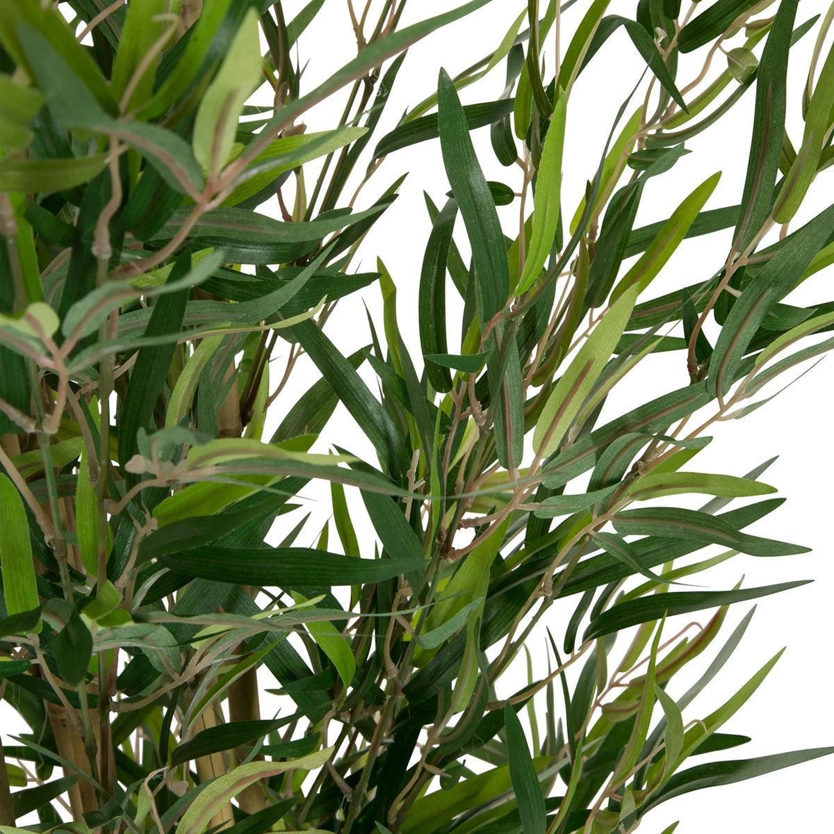 Green leaves of the Artificial plant BAMBUS by hjh OFFICE