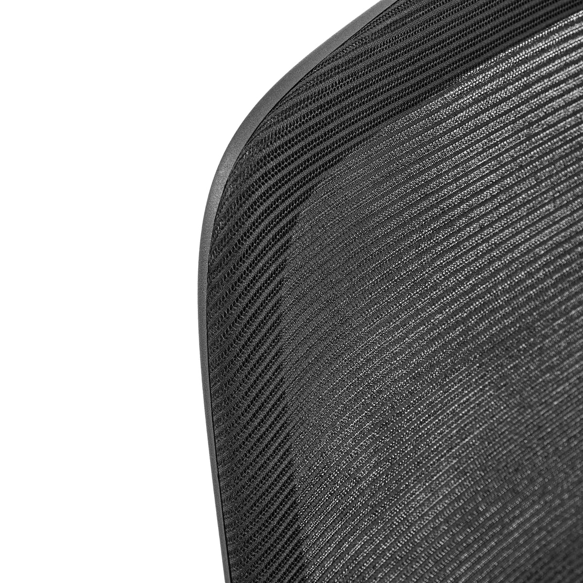Black mesh cover of the Home Office Chair Explorer by MyBuero