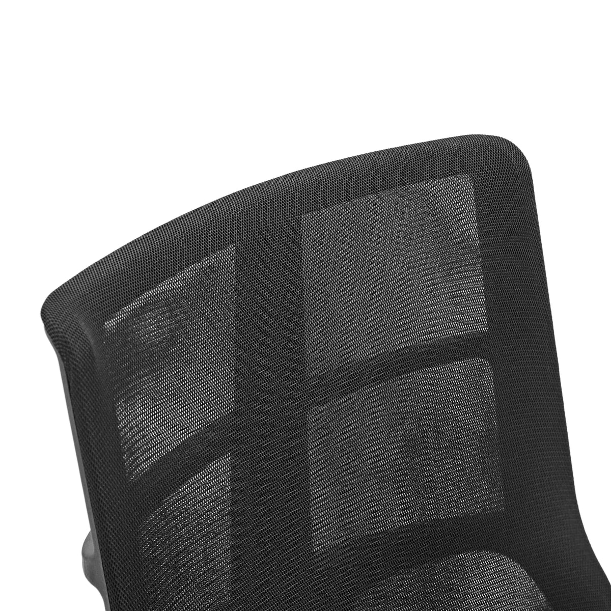 Black mesh backrest of the professional office chair SPINIO by hjh OFFICE
